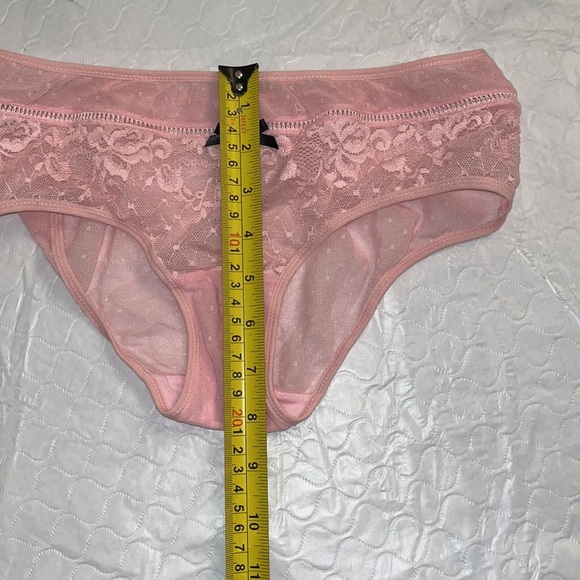 Victoria’s Secret Sexy Little Things pink mesh and lace panty - Picture 7 of 9